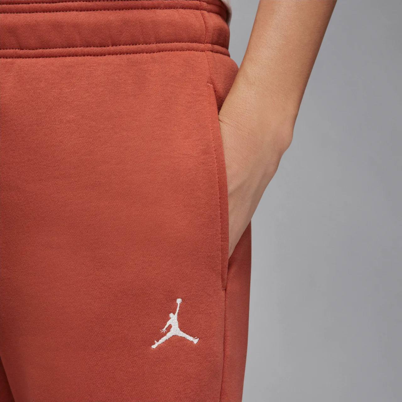 Jordan Brooklyn Fleece Women's Trousers - Pink - Cotton