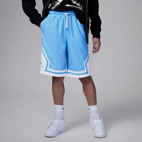 Jordan Dri-FIT Older Kids' (Boys) Mesh Shorts - Blue - Polyester