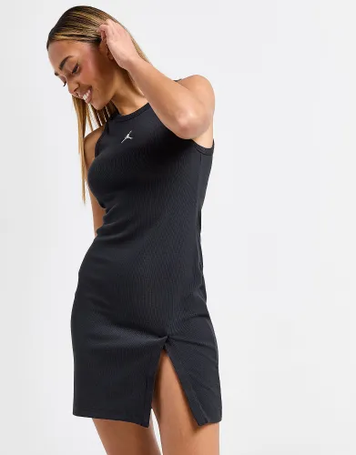 Jordan Essential Slim Dress - Black - Womens