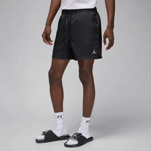 Jordan Essentials Men's 13cm (approx.) Poolside Shorts - Black - Polyester