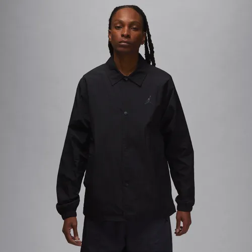 Jordan Essentials Men's Coaches Jacket - Black - Polyester