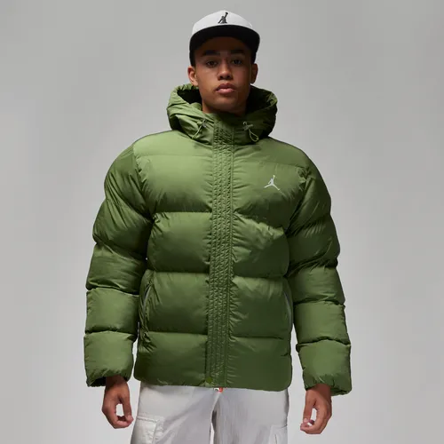 Jordan Essentials Men's Puffer Jacket - Green - Polyester
