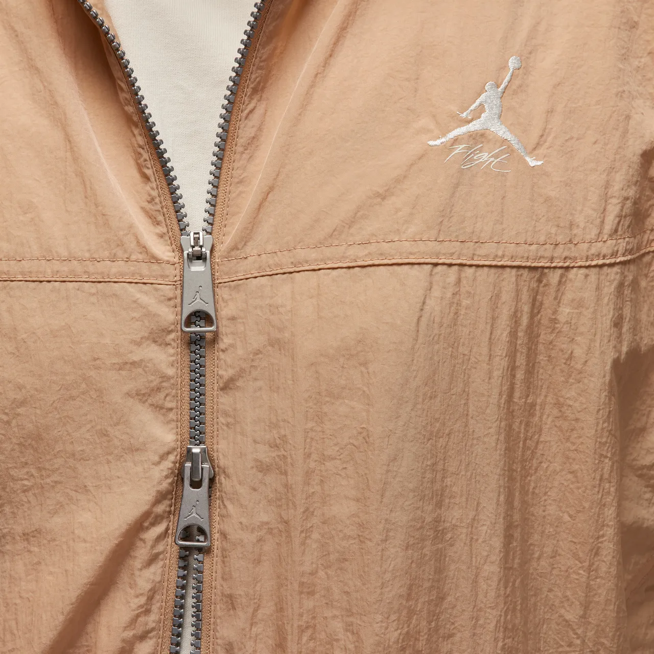 Jordan Essentials Men's Warm-Up Jacket - Brown - Polyester