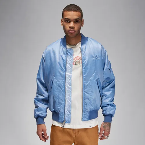 Jordan Essentials Men's Washed Renegade Jacket - Blue - Polyester
