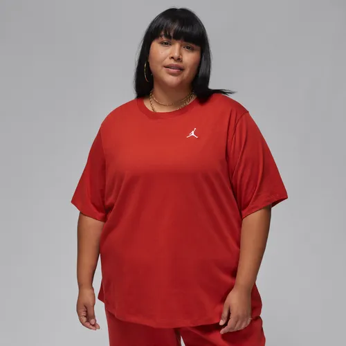Jordan Essentials Women's Girlfriend T-Shirt - Red - Cotton