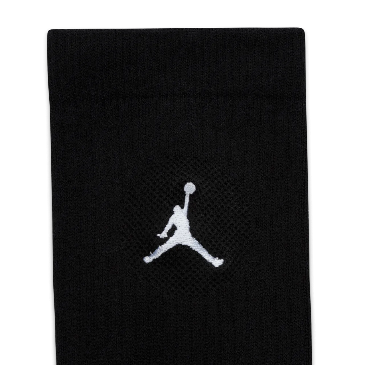 Jordan Everyday Crew Socks (3 pairs) - Black - Polyester