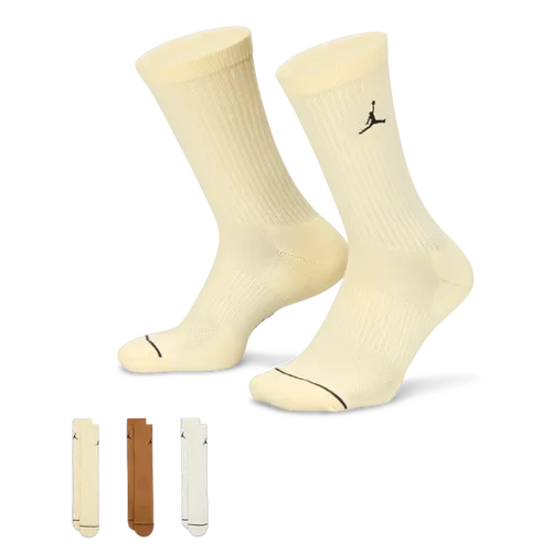 Jordan Everyday Crew Socks (3 pairs) - Multi-Colour - Polyester