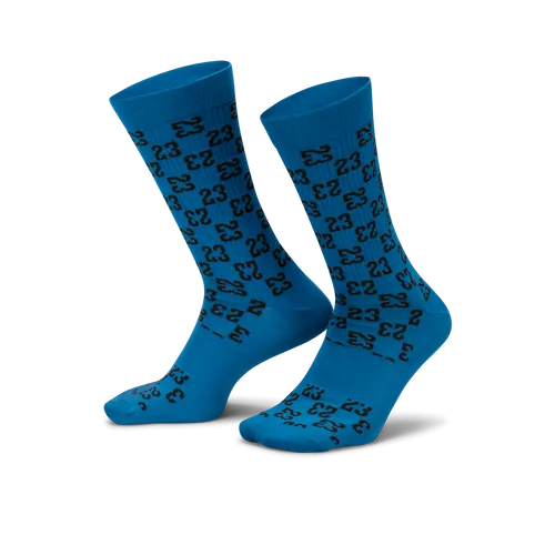 Jordan Everyday Essentials Crew Socks - Blue - Polyester