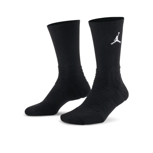 Jordan Flight Crew Basketball Socks - Black - Polyester