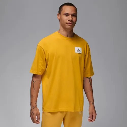 Jordan Flight Essentials Men's Oversized T-Shirt - Yellow - Cotton