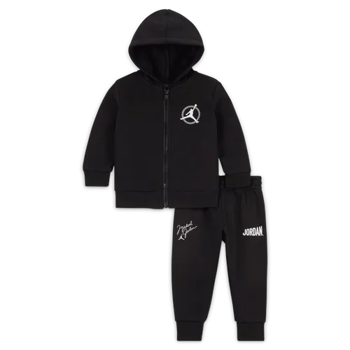 Jordan Flight MVP Full-Zip Set Baby (12–24M) Set - Black - Polyester