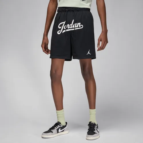 Jordan Flight MVP Men's Mesh Shorts - Black - Polyester