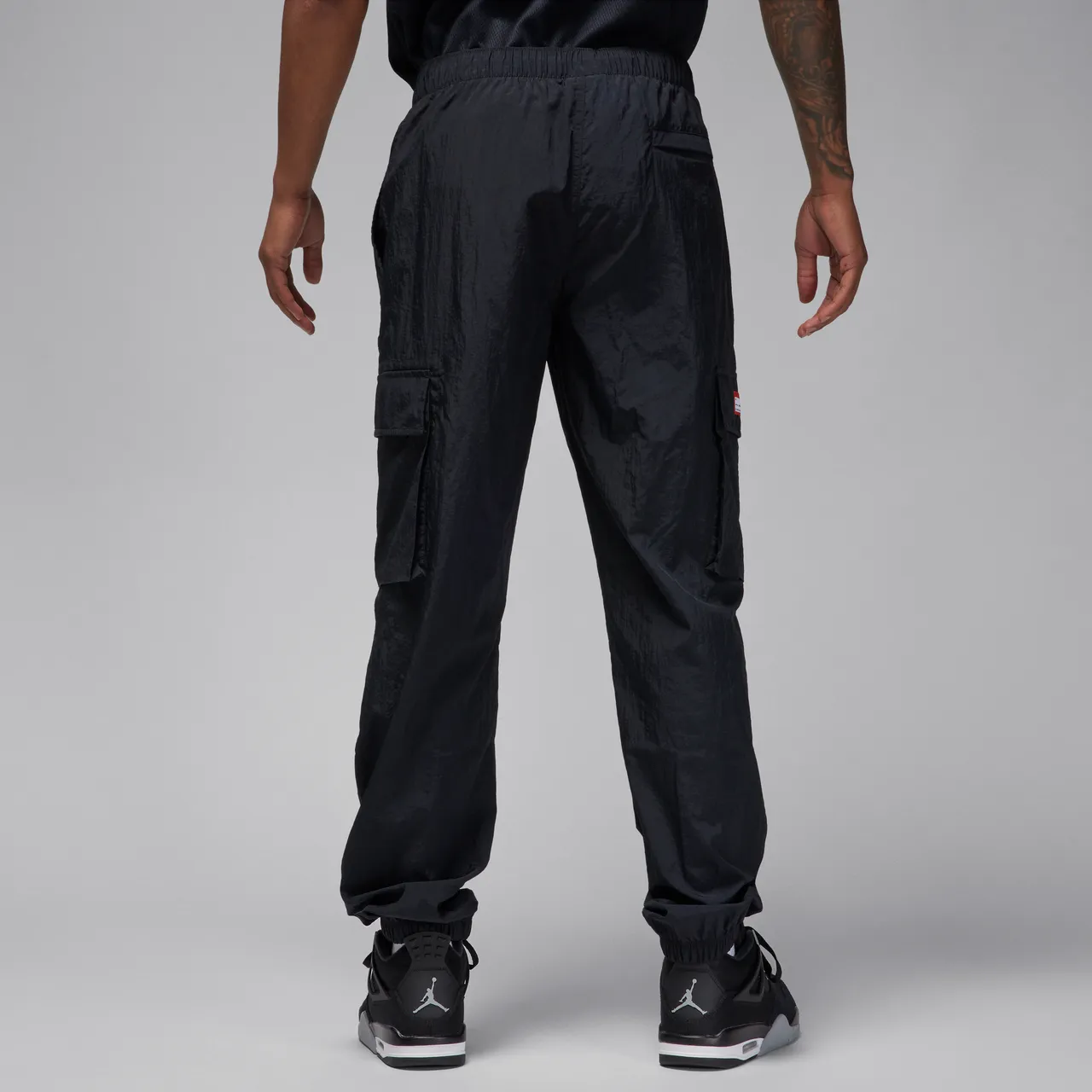 Jordan Flight MVP Men's Woven Trousers - Black - Polyester