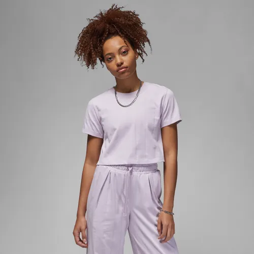 Jordan Flight Women's Knit Top - Purple - Polyester