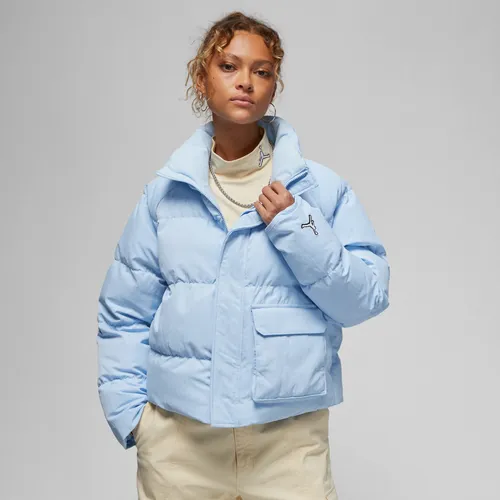 Jordan Flight Women's Puffer Jacket - Blue - Polyester
