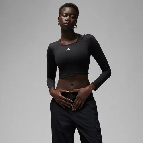 Jordan Flight Women's Top - Black - Polyester