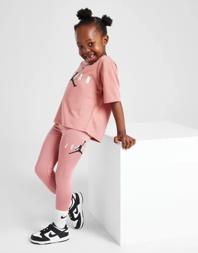 Jordan Girls' Essential T-Shirt/Leggings Set Children - Pink