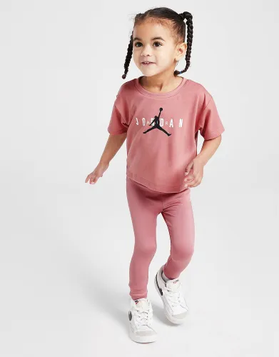 Jordan Girls' Essential T-Shirt/Leggings Set Infant - Pink