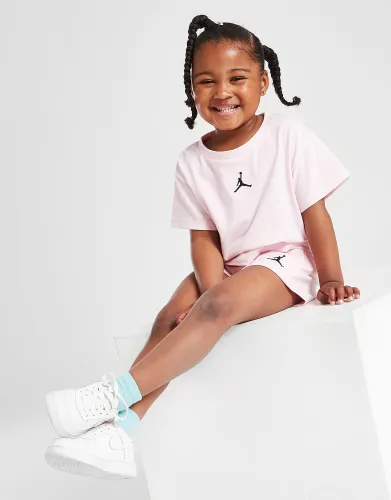 Jordan Girls' Essential T-Shirt & Shorts Set Infant - Pink - Kids