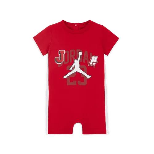 Jordan Gym 23 Knit Romper Baby (3–6M) Romper - Red - Polyester