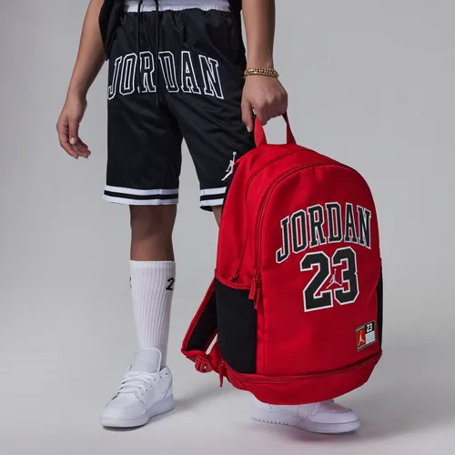 Jordan Jersey Backpack Older Kids' Backpack (27L) - Red - Polyester
