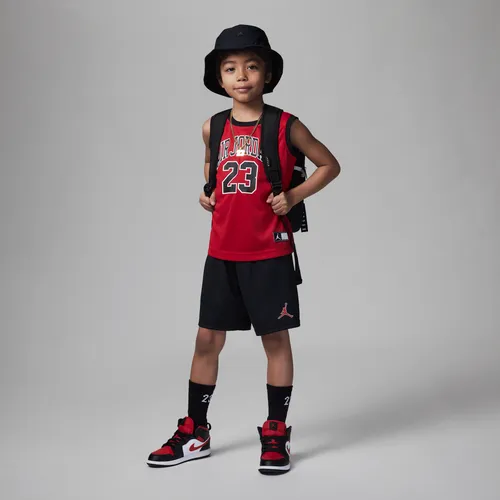 Jordan Jumpman Air Younger Kids' T-Shirt and Shorts Set - Black - Polyester