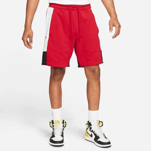 Jordan Jumpman Men's Fleece Shorts - Red - Cotton
