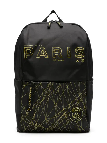 Jordan Kids x Nike graphic-print backpack - Black