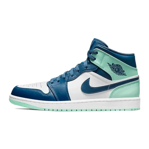 Jordan , Mid Sneakers, Style ID: 554724-413 ,Blue male, Sizes: