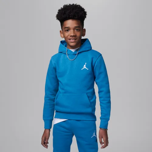 Jordan MJ Essentials Pullover Hoodie Older Kids' Hoodie - Blue - Polyester