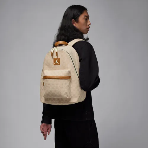 Jordan Monogram Backpack Backpack - White - Polyester