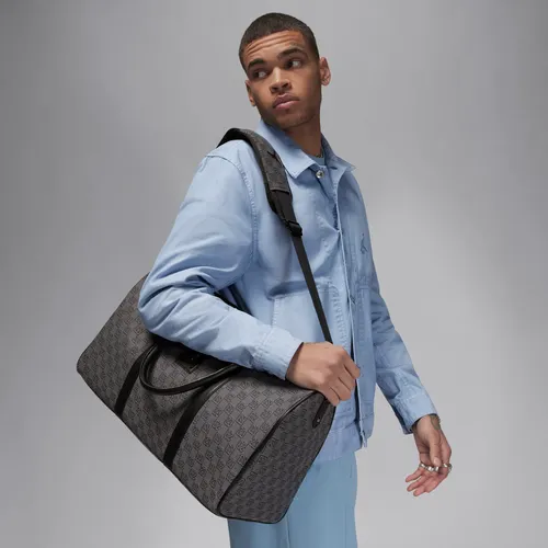 Jordan Monogram Duffle Duffle Bag - Grey - Polyester