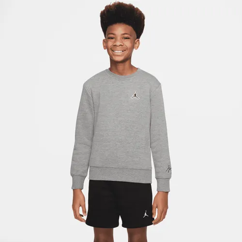 Jordan Older Kids' (Boys') Sweatshirt - Grey - Polyester