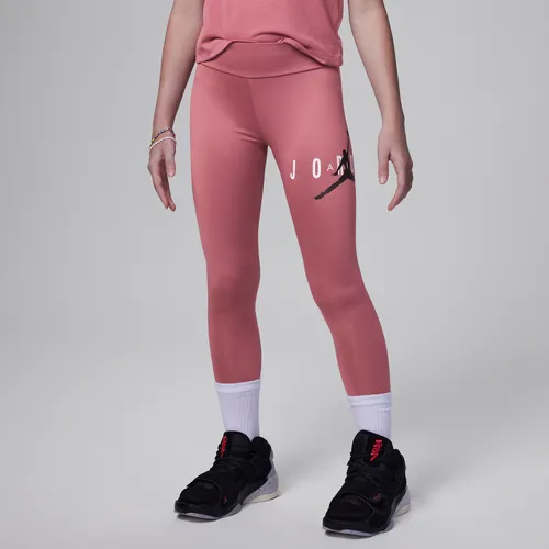 Jordan Older Kids' Jumpman Sustainable Leggings - Pink - Polyester