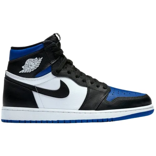 Jordan , Retro High Blue Sneakers ,Black male, Sizes:
