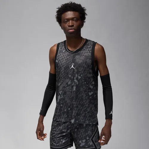 Jordan Sport Men's Dri-FIT Mesh Top - Black - Polyester