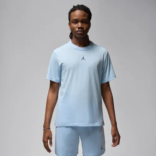 Jordan Sport Men's Dri-FIT Short-Sleeve Top - Blue - Polyester