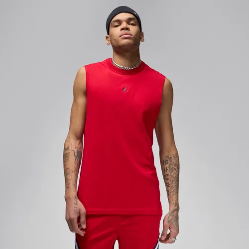 Jordan Sport Men's Dri-FIT Sleeveless Top - Red - Polyester
