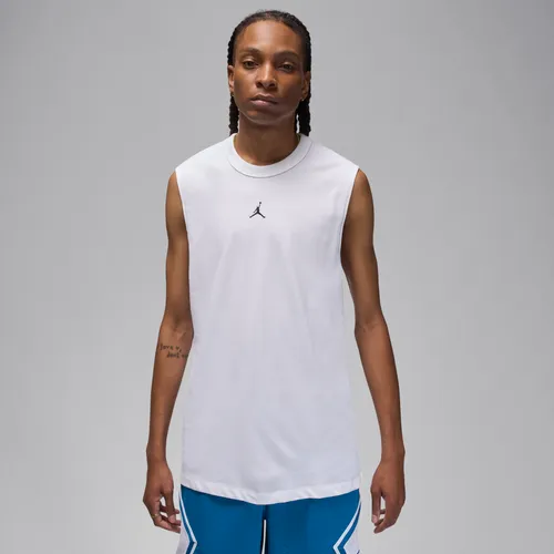 Jordan Sport Men's Dri-FIT Sleeveless Top - White - Polyester