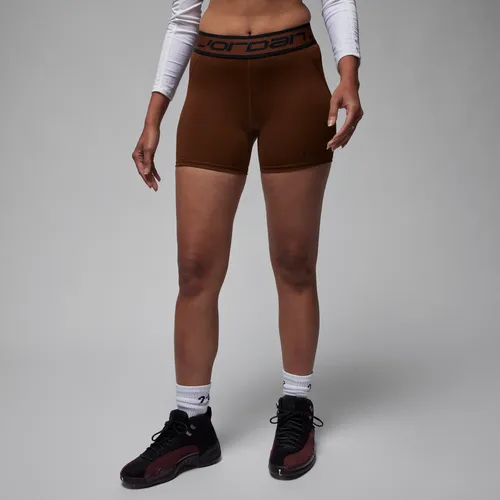 Jordan Sport Women's 13cm (approx.) Shorts - Brown - Polyester