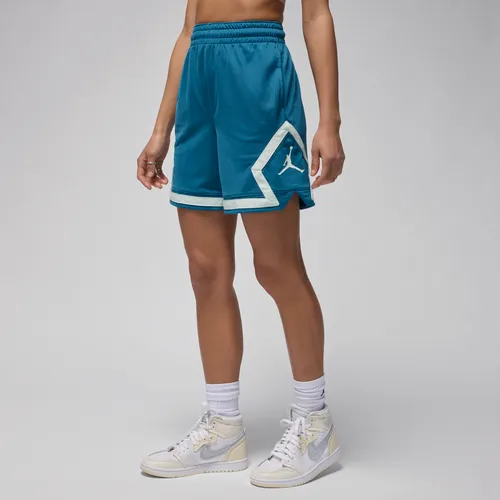 Jordan Sport Women's Diamond Shorts - Blue - Polyester