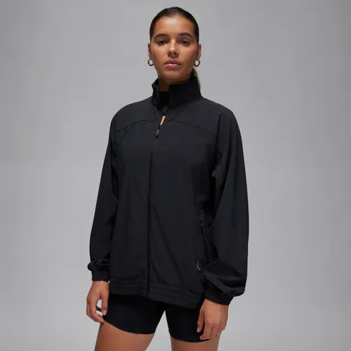 Jordan Sport Women's Dri-FIT Woven Jacket - Black - Polyester