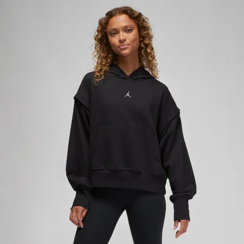Jordan Sport Women's Fleece Hoodie - Black - Polyester