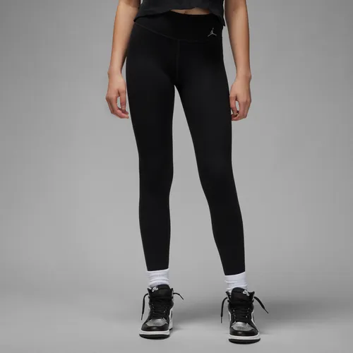 Jordan Sport Women's Logo Leggings - Black - Polyester