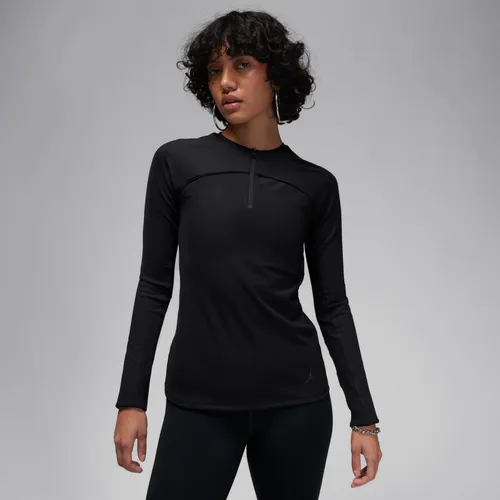 Jordan Sport Women's Long-Sleeve Top - Black - Polyester