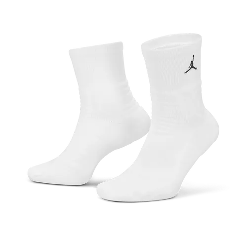 Jordan Ultimate Flight 2.0 Quarter Basketball Socks - White - Polyester