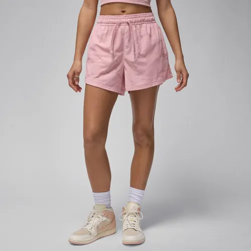 Jordan Women's Knit Shorts - Pink - Polyester