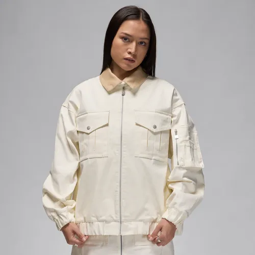 Jordan Women's Renegade Jacket - White - Cotton