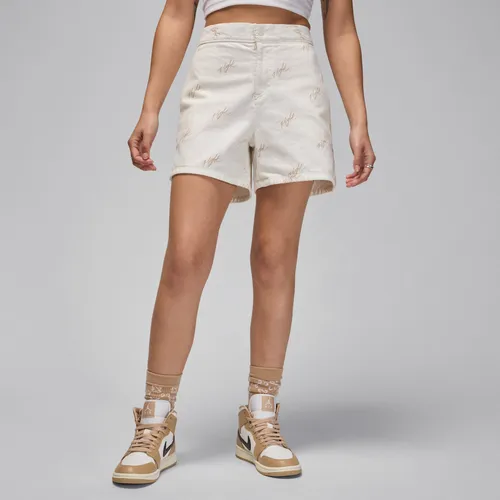 Jordan Women's Shorts - White - Cotton