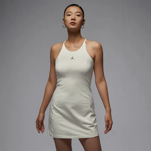 Jordan Women's Slim Knit Dress - White - Polyester